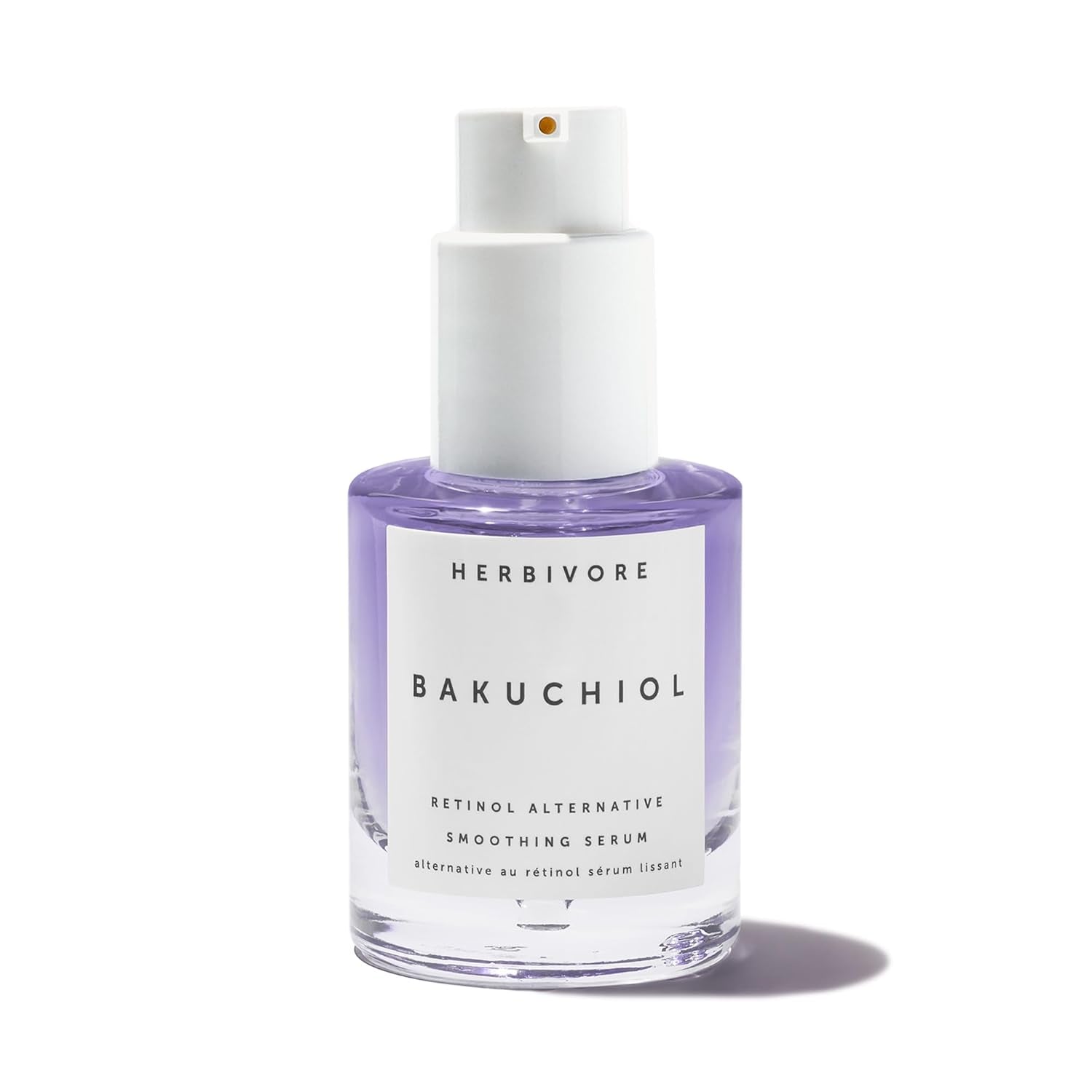 HERBIVORE Bakuchiol Retinol Alternative - Bakuchiol + Peptides, Smooths Skin, Reduces Fine Lines, Wrinkles & Puffiness, Plant-Based, Vegan, Cruelty-Free