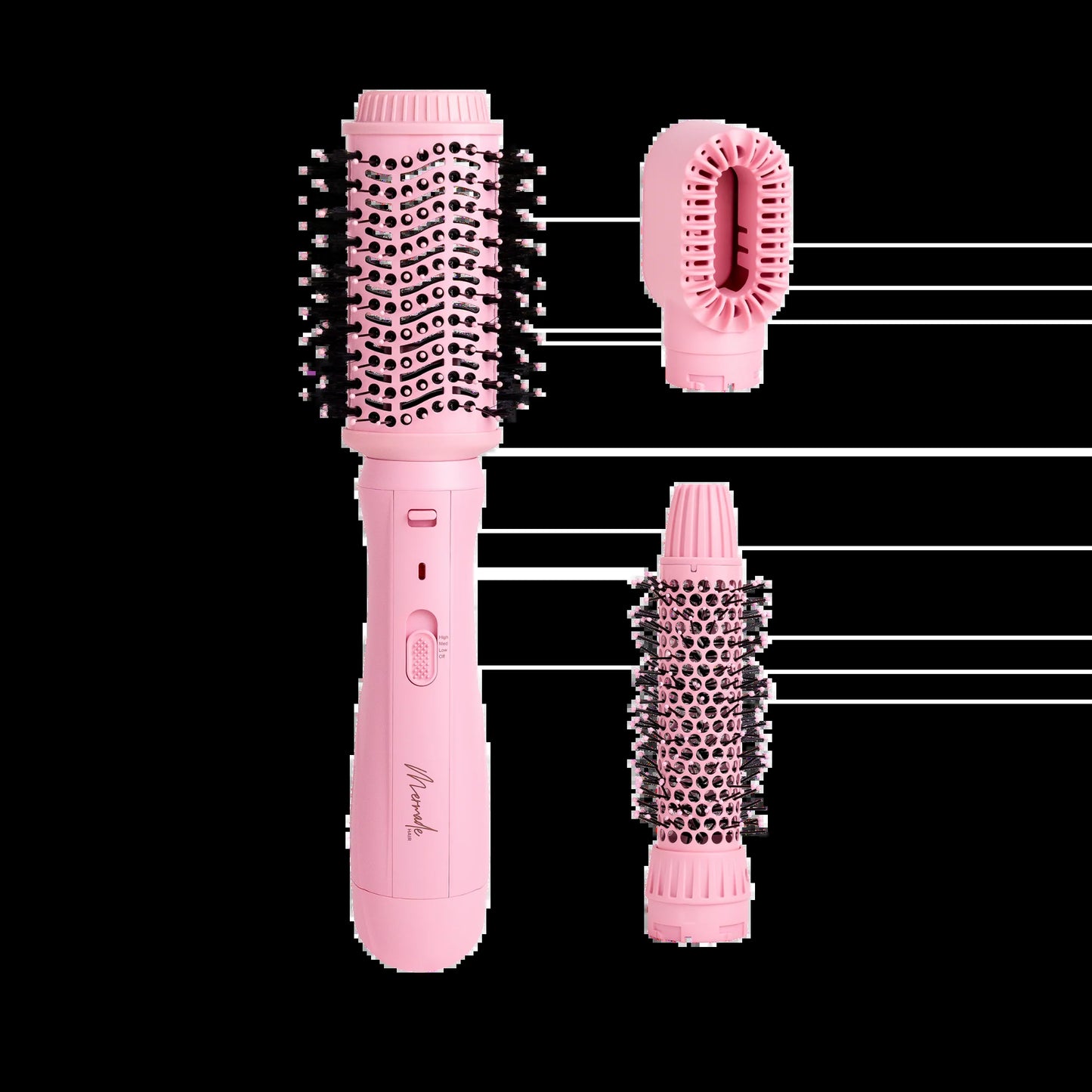 Interchangeable Blow Dry Brush