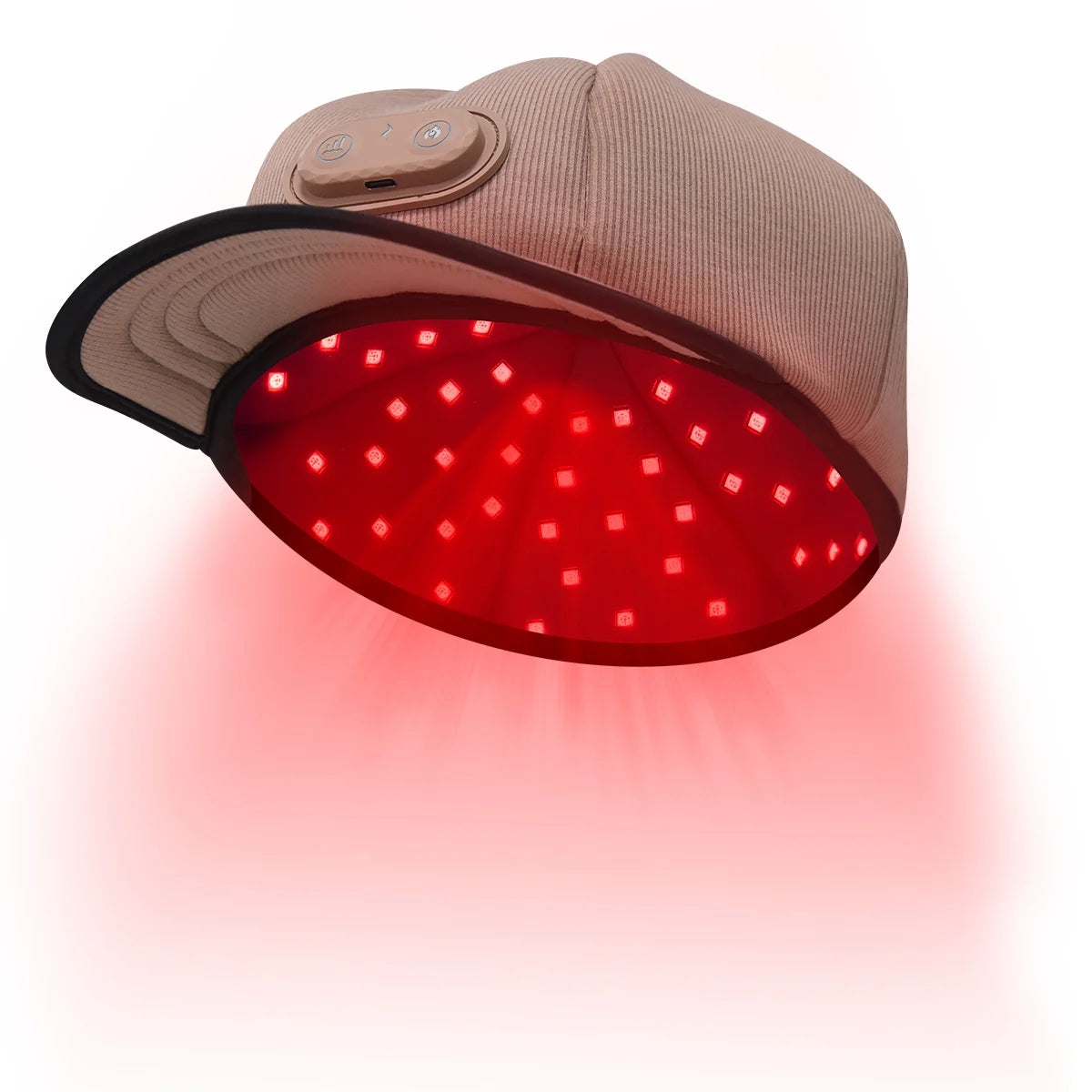 Laser Therapy Cap for Hair Regrowth Hair Loss Treatments for Men & Women & Hair Growth Products for Men with Thinning Hair, Hair Regrowth Treatments Laser Cap, Red Light Therapy Cap, Wireless Charging