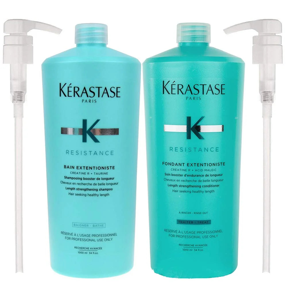 Bain Extentioniste Shampoo & Conditioner 34 Oz Set/Pumps