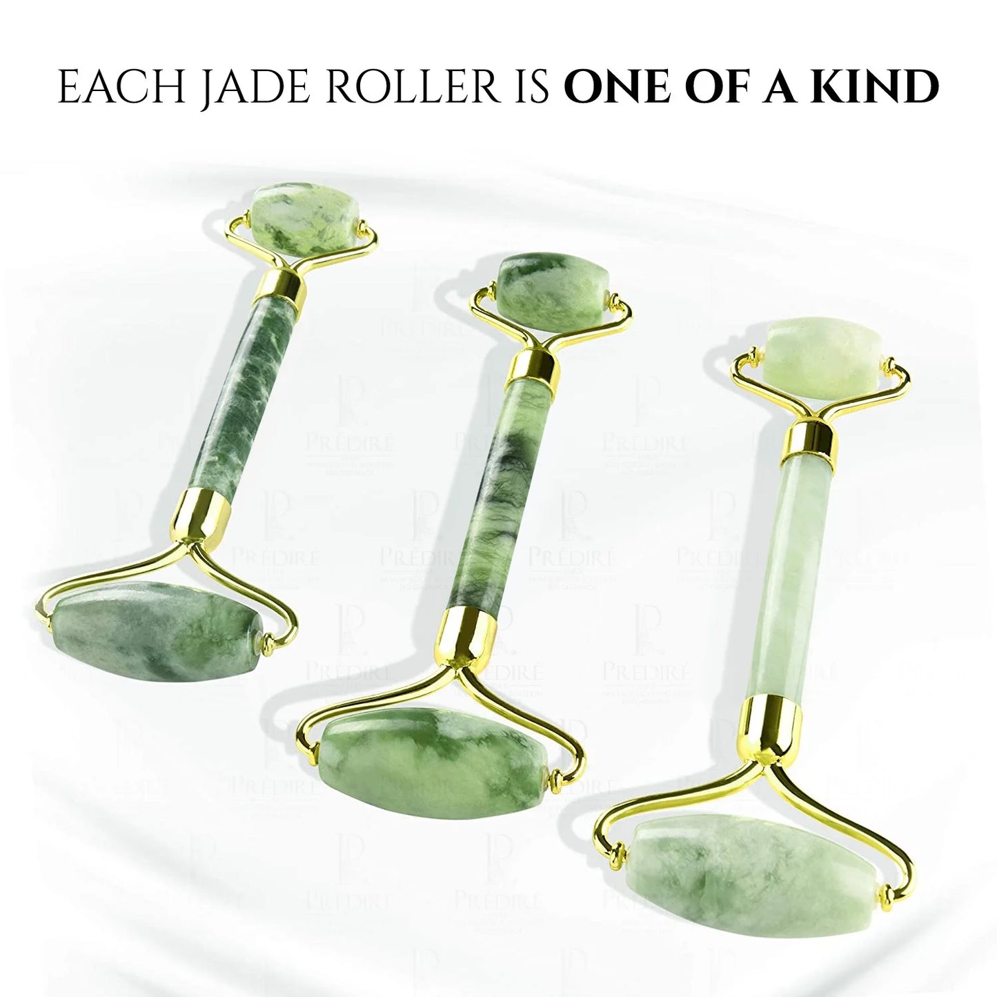 Miracle Stone | Natural Jade Roller Massager | Inflammation, Fine Lines Wrinkle Remover | Face, Eyes, Neck Body Applicator